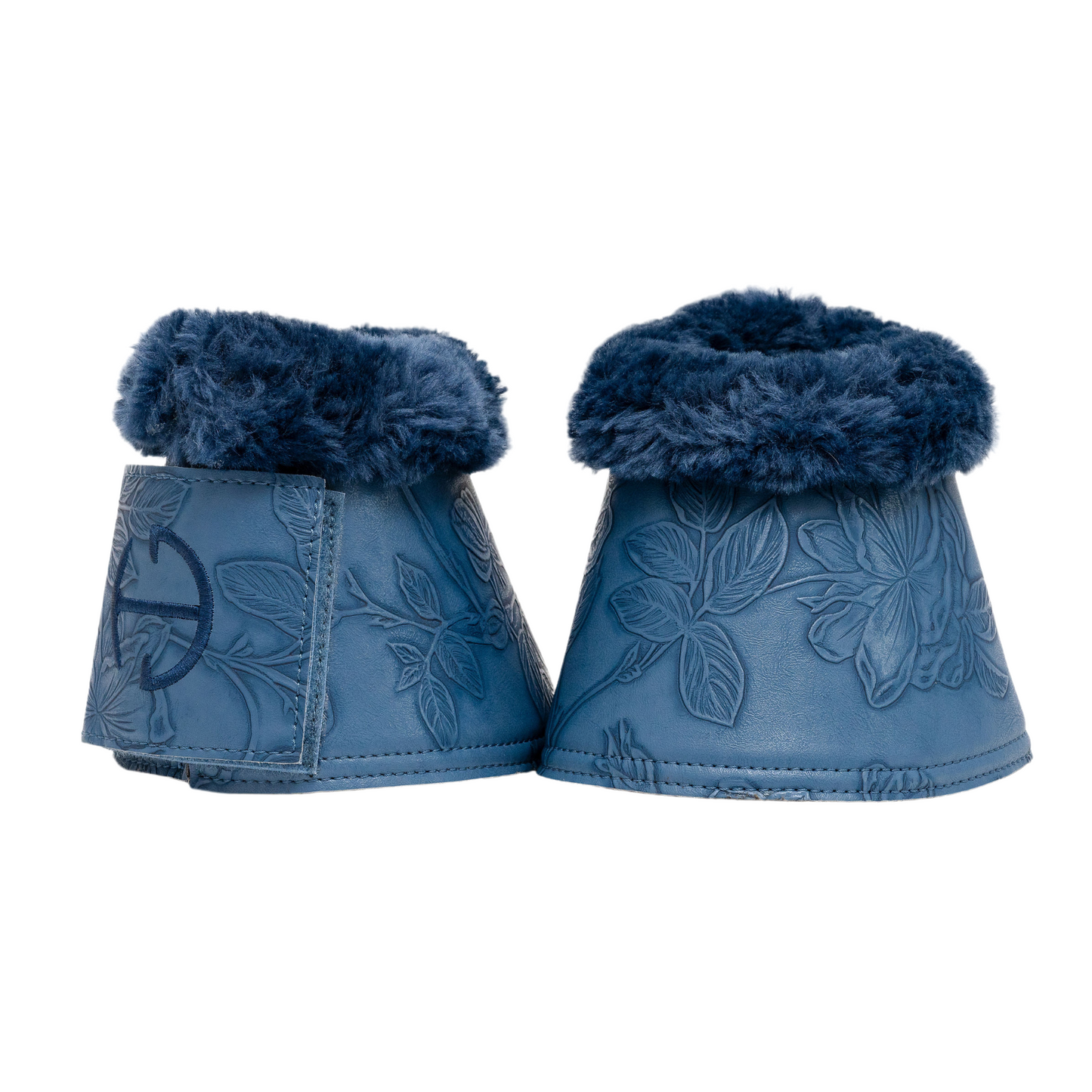 Halter Ego® Romance Collection Bell Boots - Prussian Blue