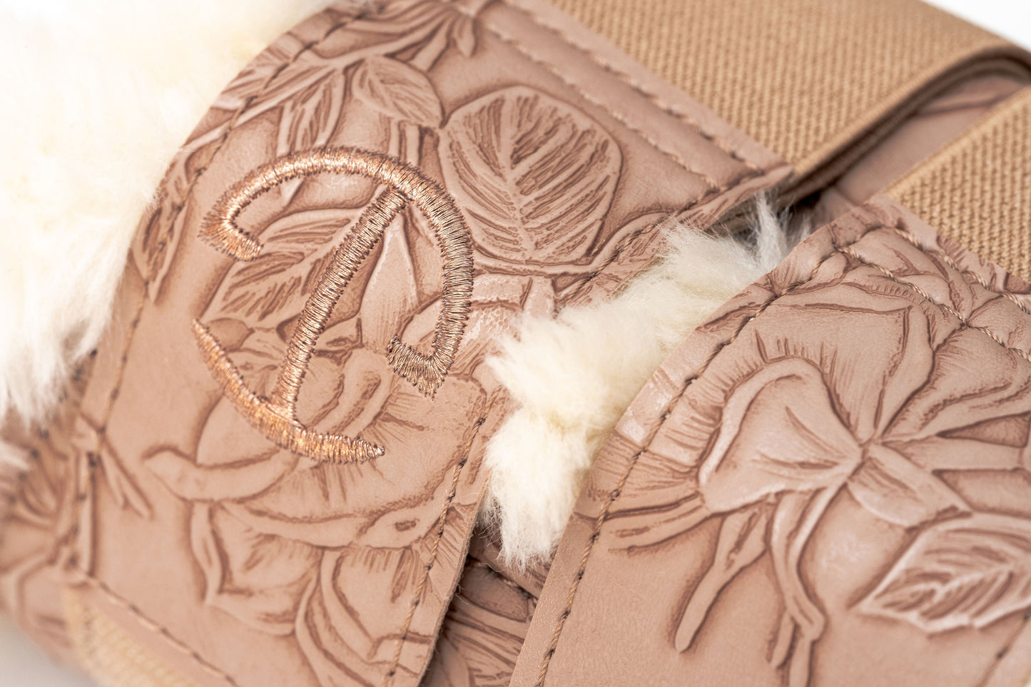 Halter Ego® Romance Collection Brushing Boots - Champagne