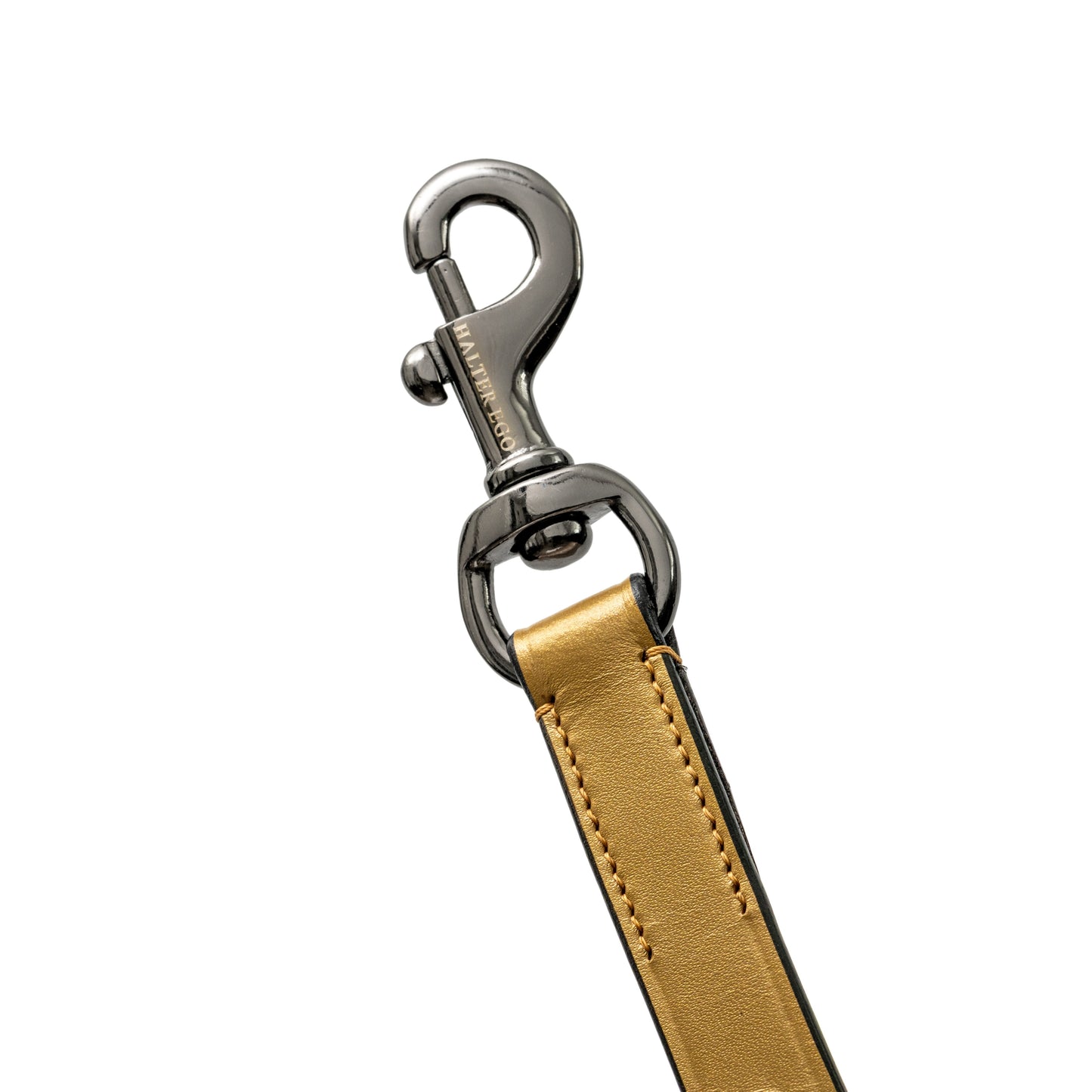 Halter Ego - Gilded Solstice Leather Dog Leash