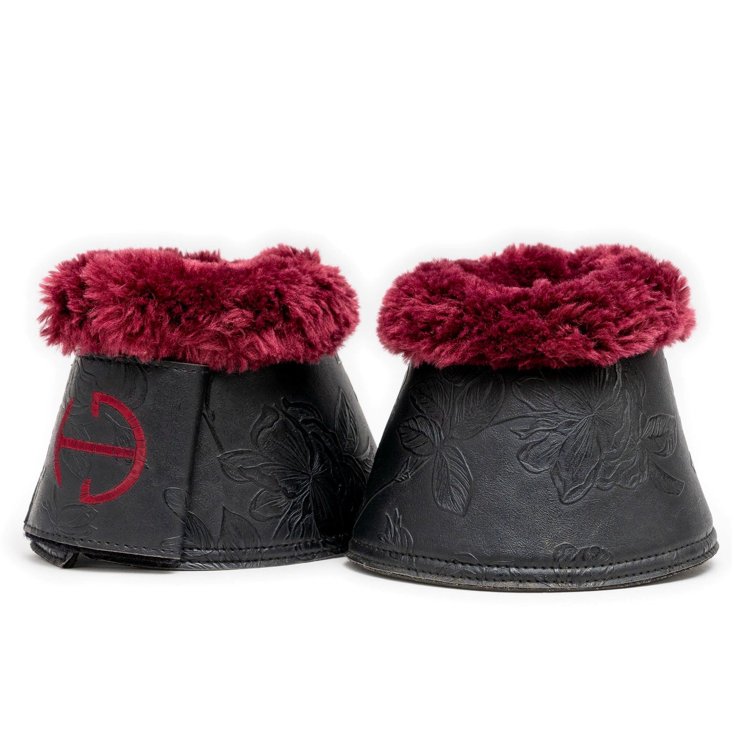Halter Ego® Romance Collection Bell Boots - Crimson Rose