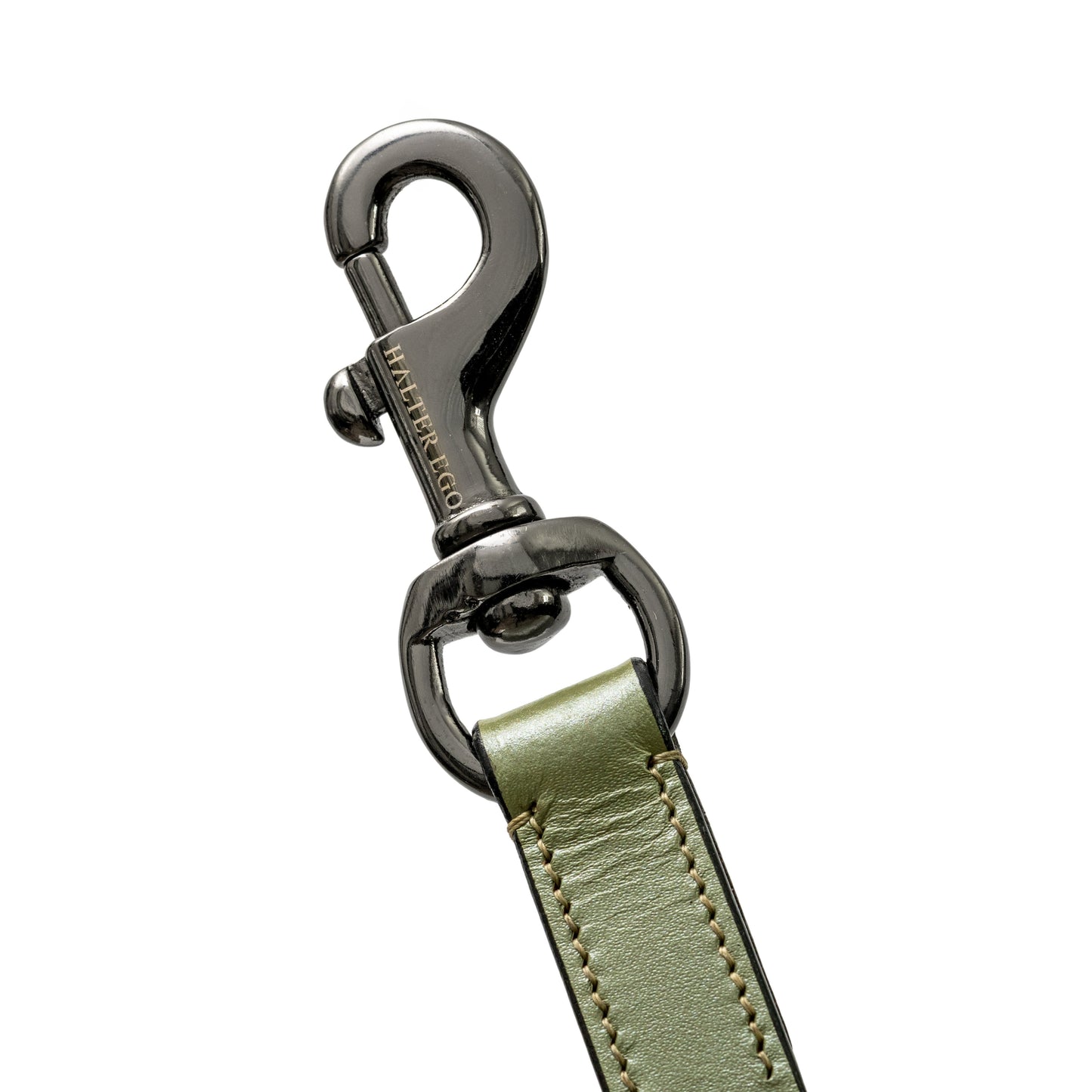 Halter Ego - Sea Glass Leather Dog Leash
