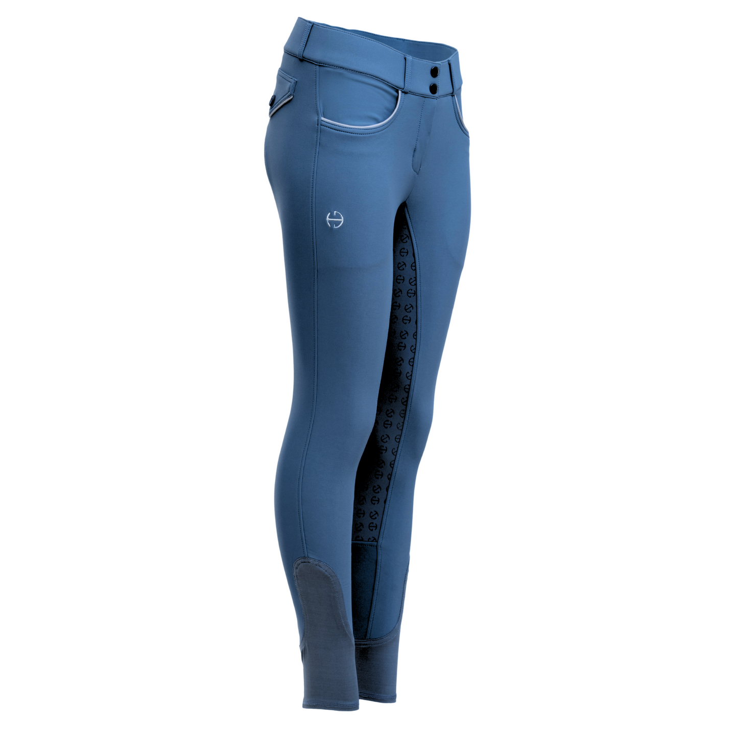 Halter Ego® Evolution Full Seat Breeches - Carolina Blue