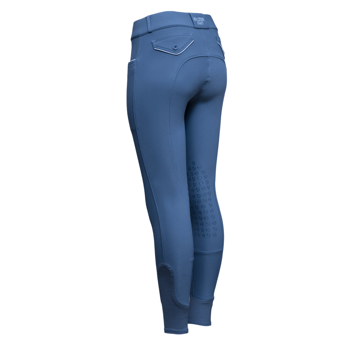 Halter Ego® Evolution Knee Patch Breeches - Carolina Blue