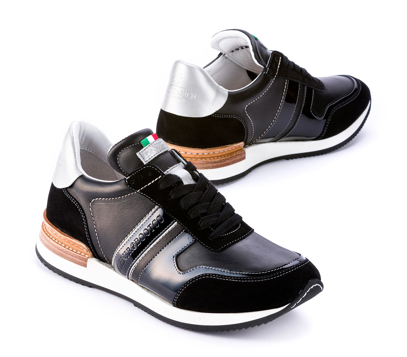 DeNiro Viceversa Sneaker - Black Leather - Custom Order Deposit