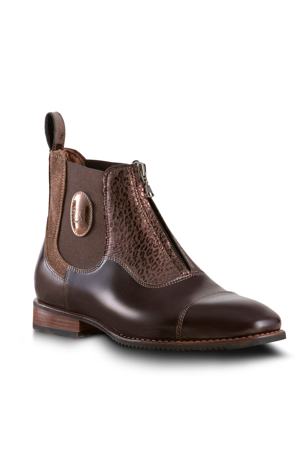 DeNiro Short Boot — T123 - Brushed Brown - Custom Order Despot