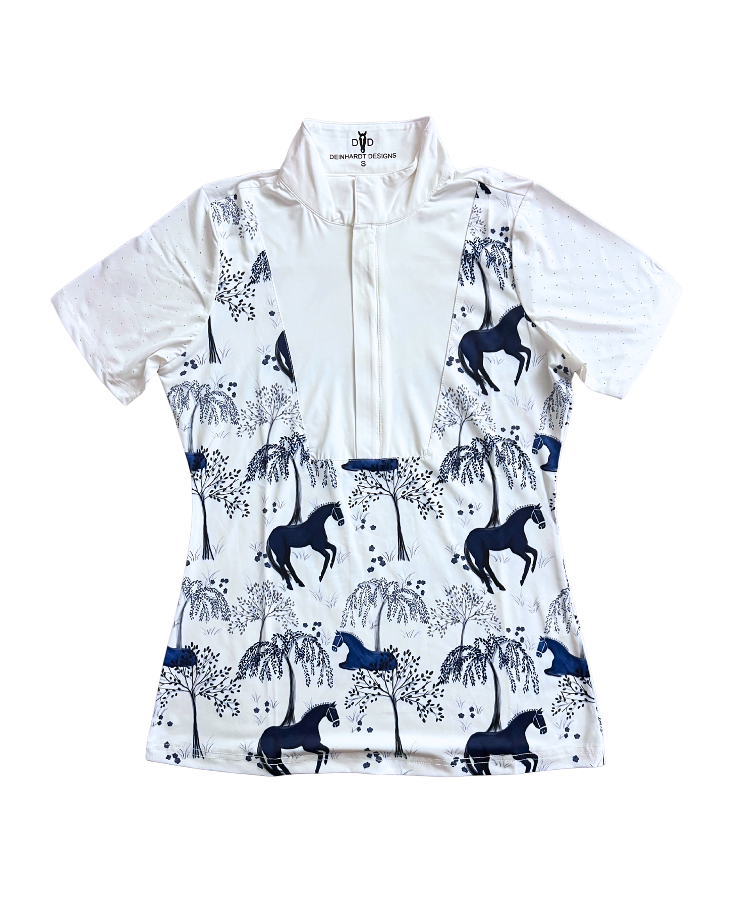 D. D. Short Sleeve Capriole Competition Shirt - ELOISE