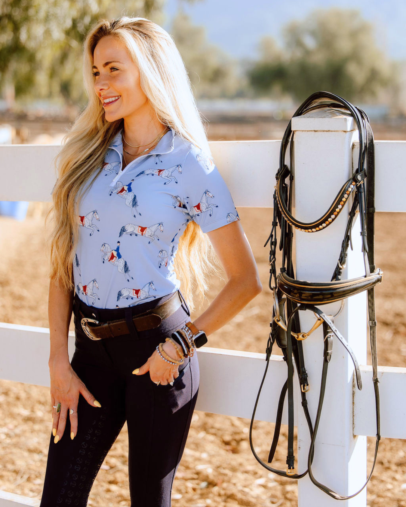 D. D. Connection Collection VOGUE Short Sleeve Signature Sunshirt