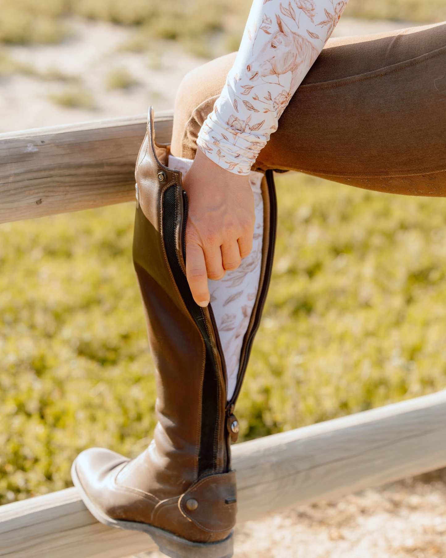 D.D. Heritage Collection: SEPIA Riding Socks