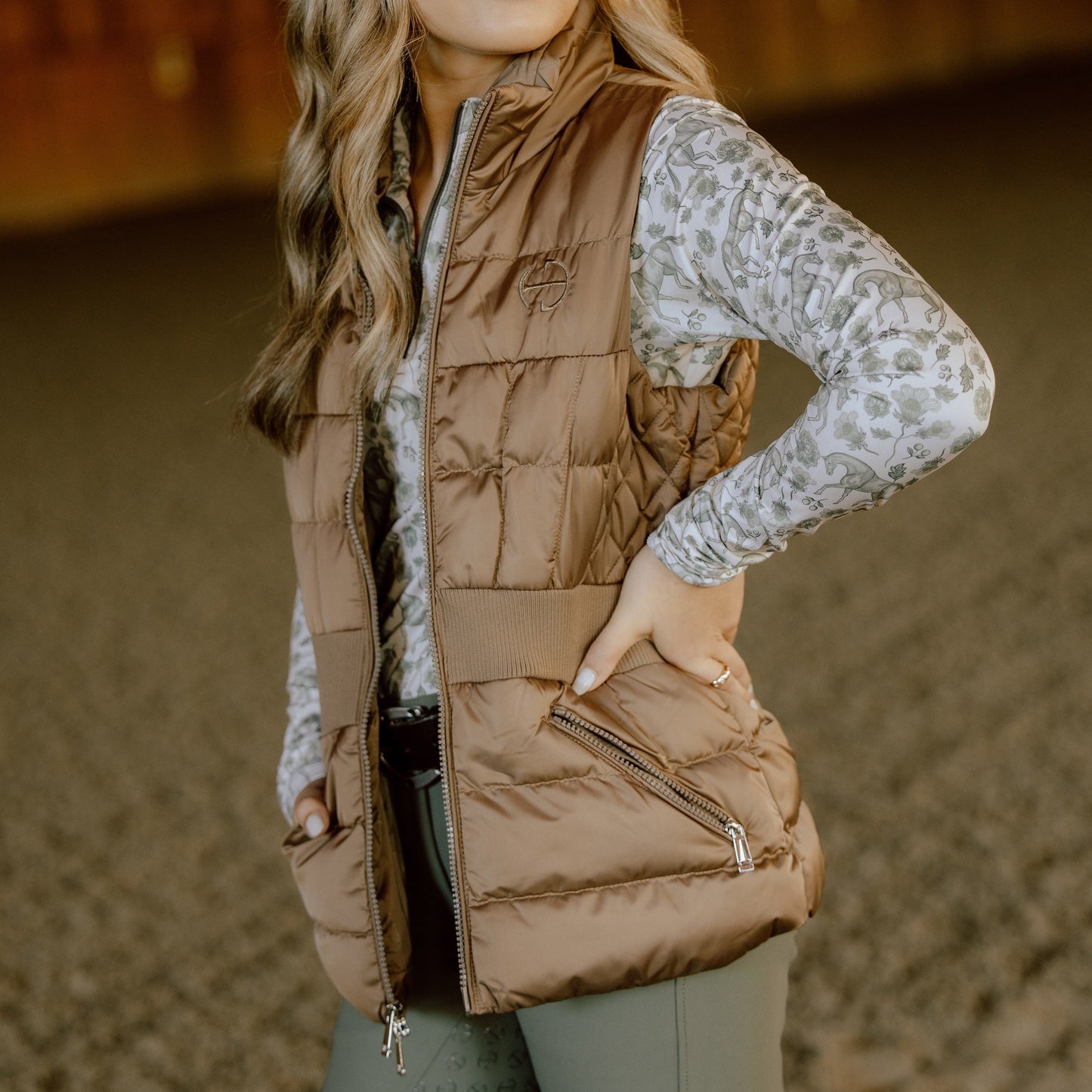 Halter Ego® Maeve Quilted Puffer Vest