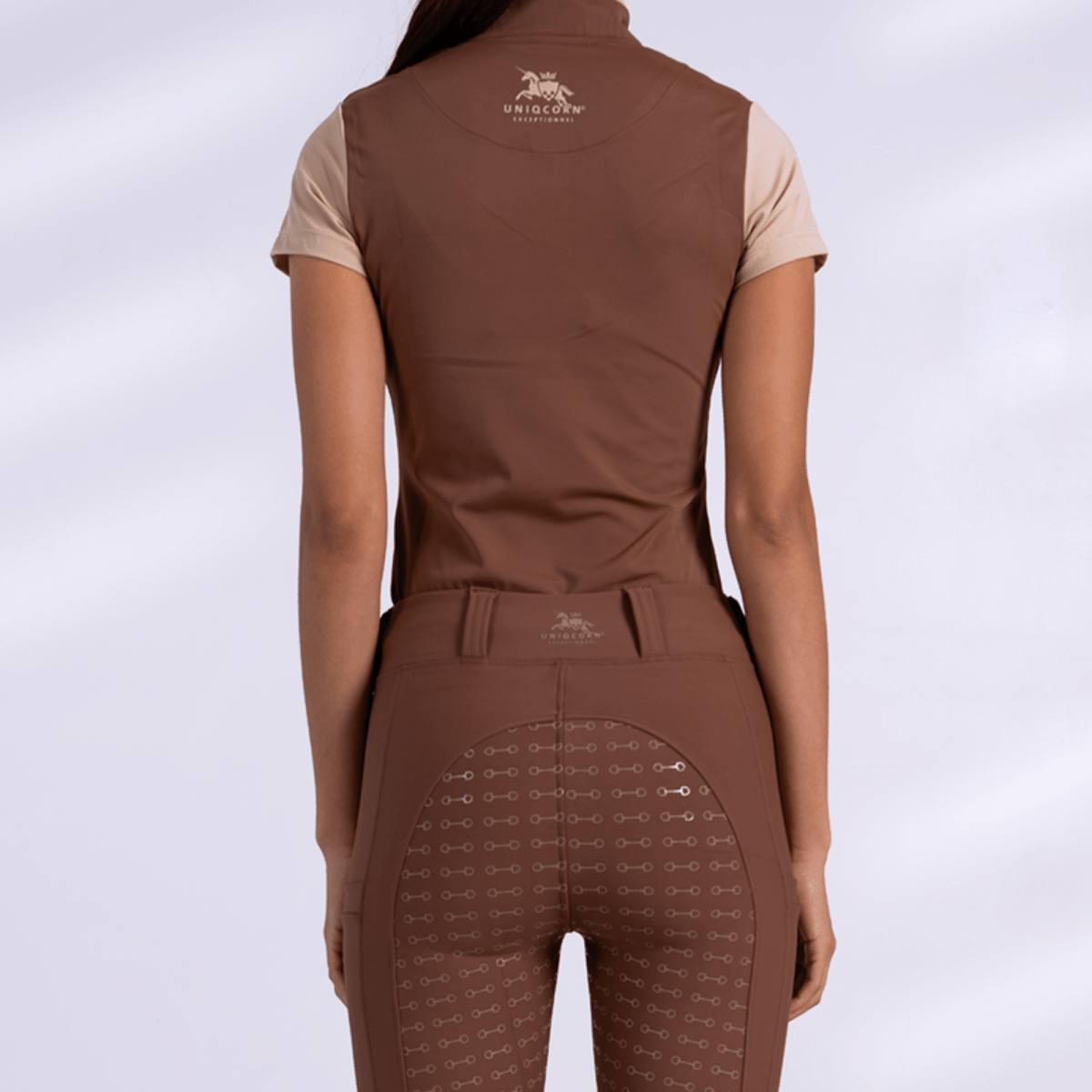 Uniqcorn Exceptionnel Hybrid Equestrian Breeches "Caramelized"