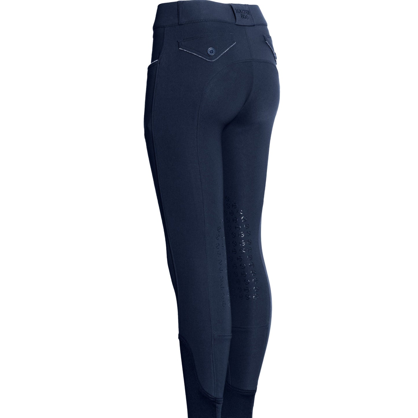 Halter Ego® Evolution Knee Patch Breeches - Navy