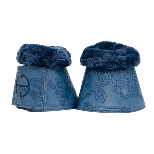 Halter Ego® Romance Collection Bell Boots - Prussian Blue