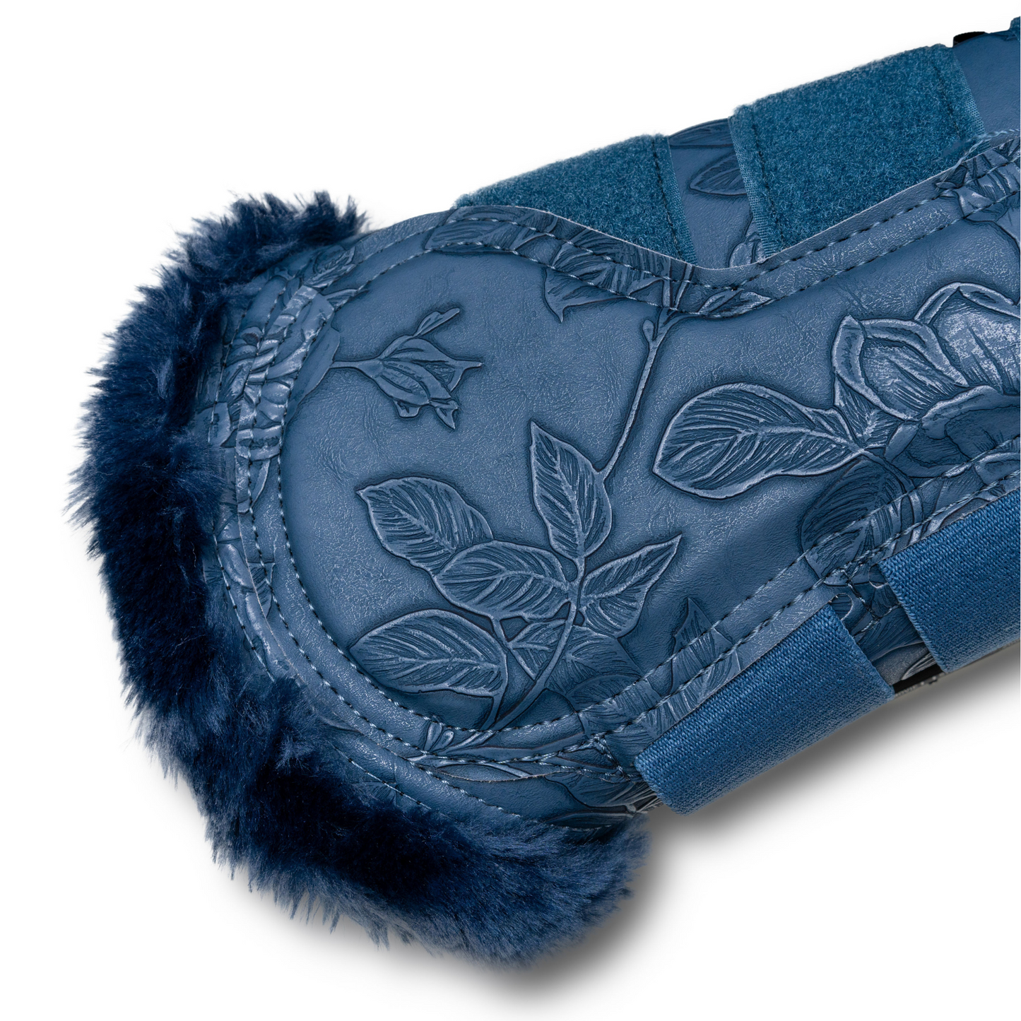 Halter Ego® Romance Collection Brushing Boots - Prussian Blue
