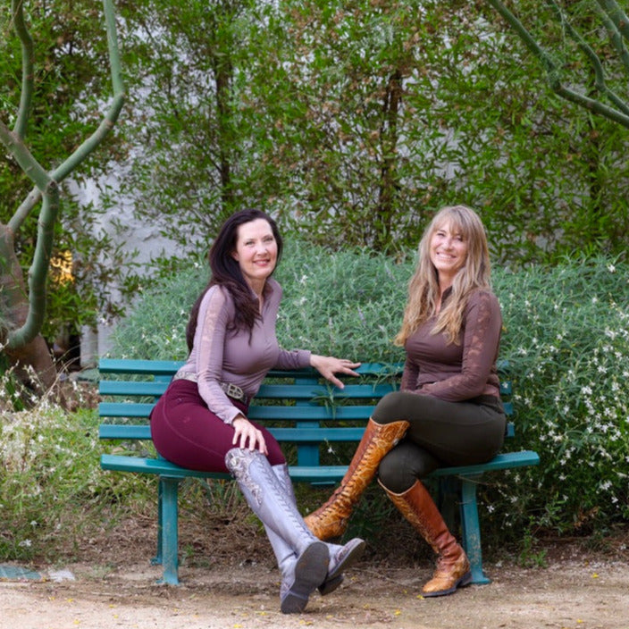 Halter Ego® Kimberly Full Seat Breeches - Wine