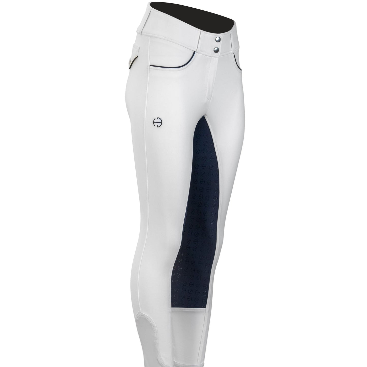 Halter Ego®  Evolution - High Waisted White Competition Breeches
