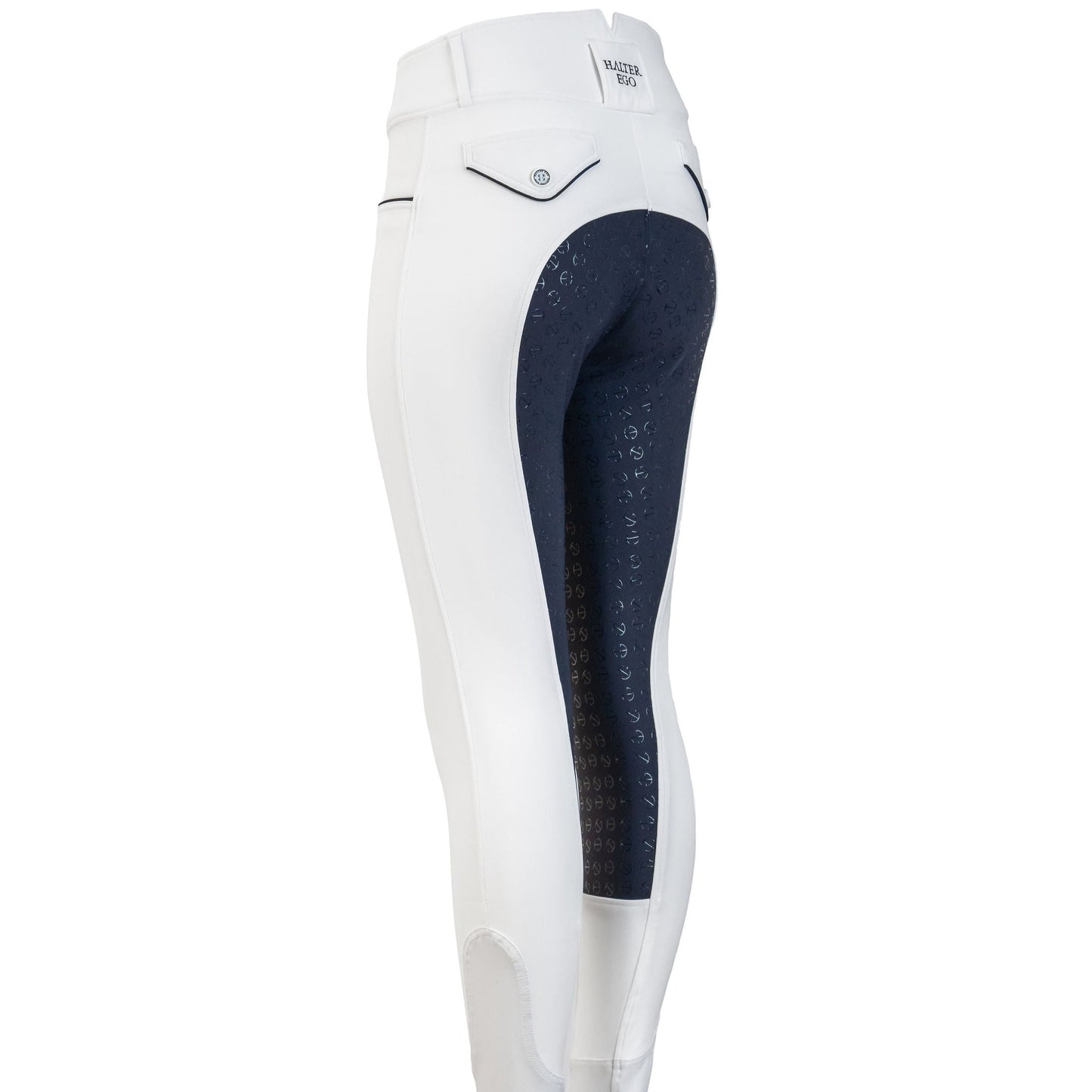 Halter Ego®  Evolution - High Waisted White Competition Breeches