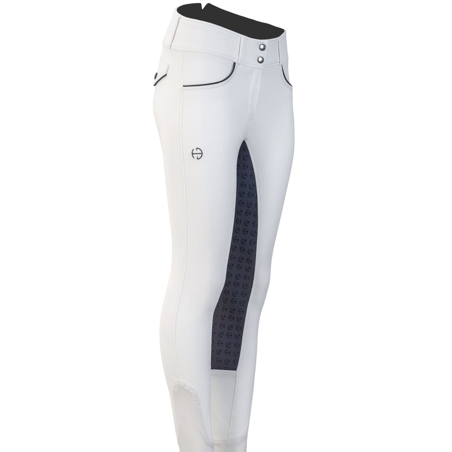 Halter Ego®  Evolution - High Waisted White Competition Breeches
