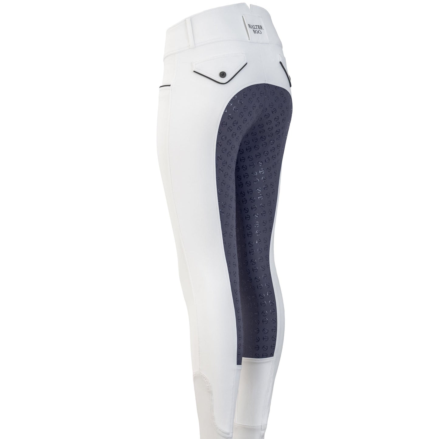 Halter Ego®  Evolution - High Waisted White Competition Breeches