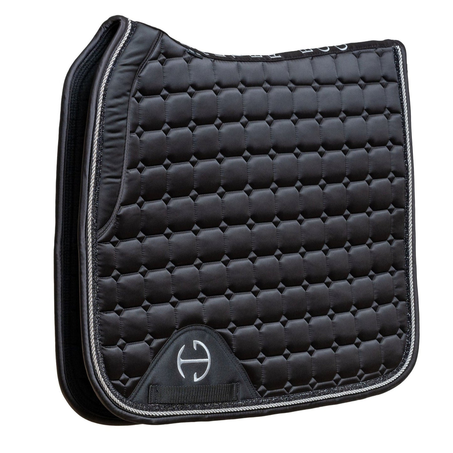 Halter Ego® Satin Classic Dressage Saddle Pad - Ebony