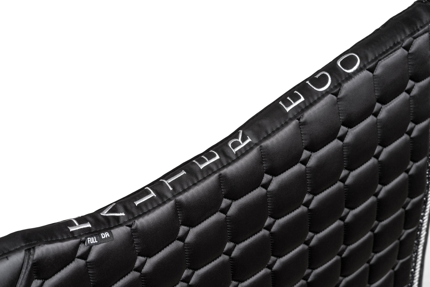 Halter Ego® Satin Classic Dressage Saddle Pad - Ebony