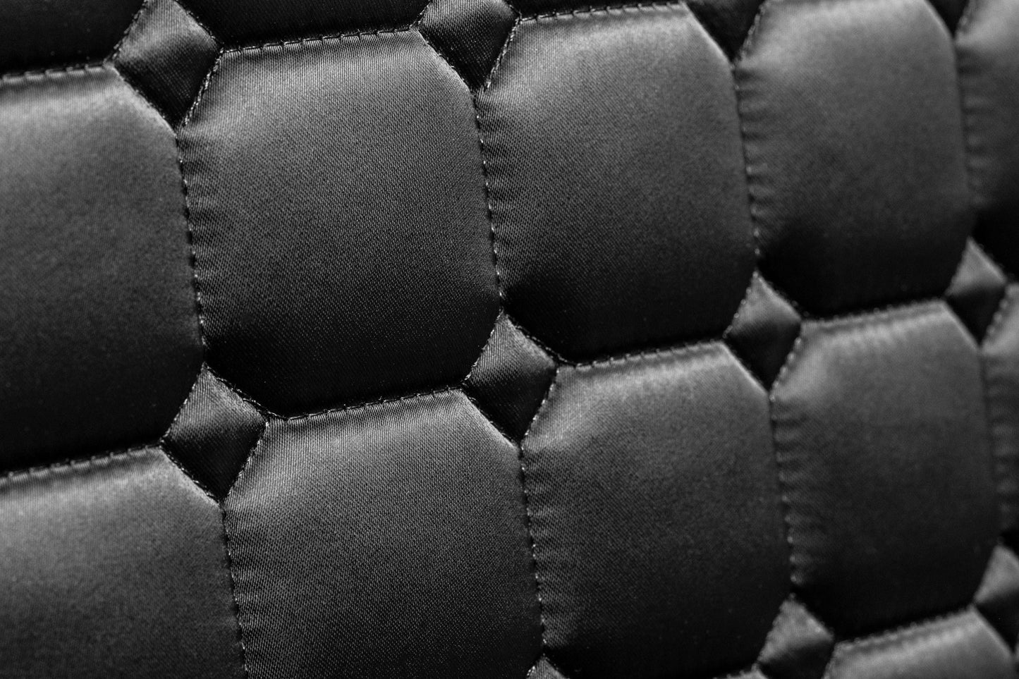 Halter Ego® Satin Classic Dressage Saddle Pad - Ebony