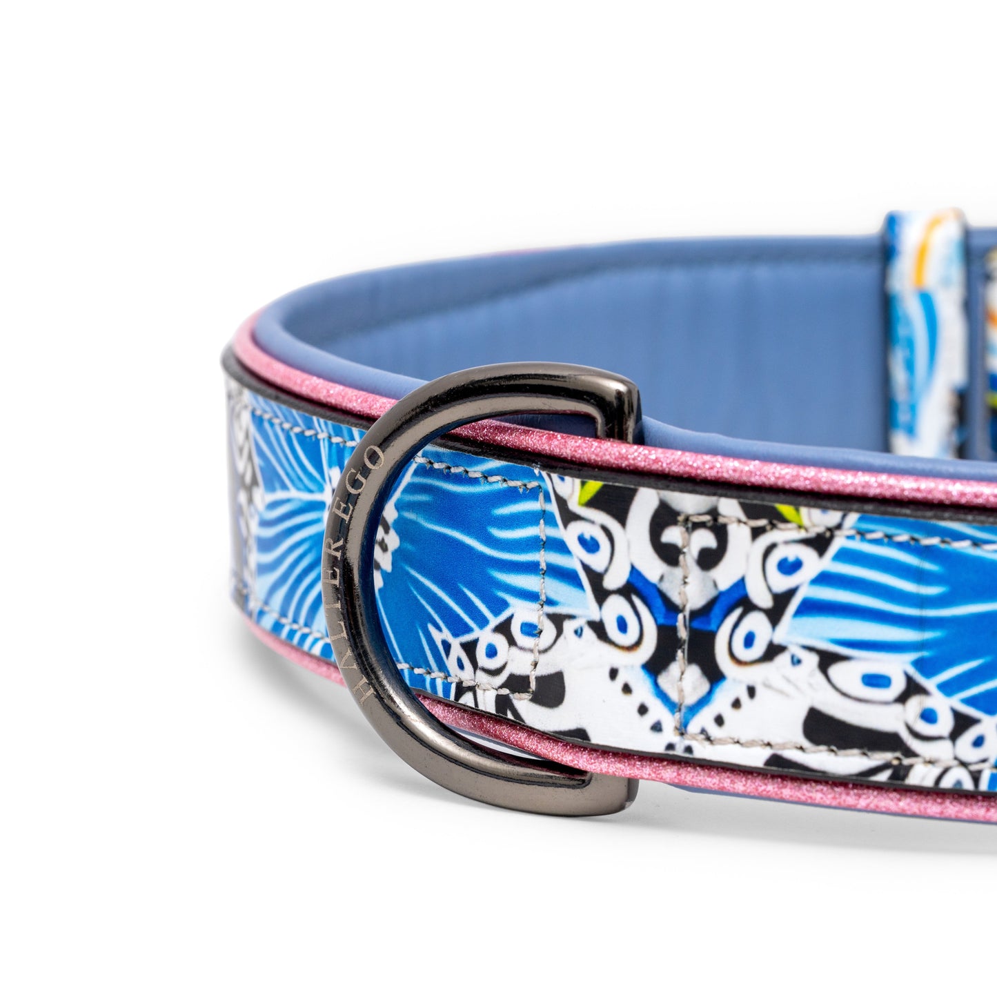 Halter Ego - The Blossom Leather Dog Collar