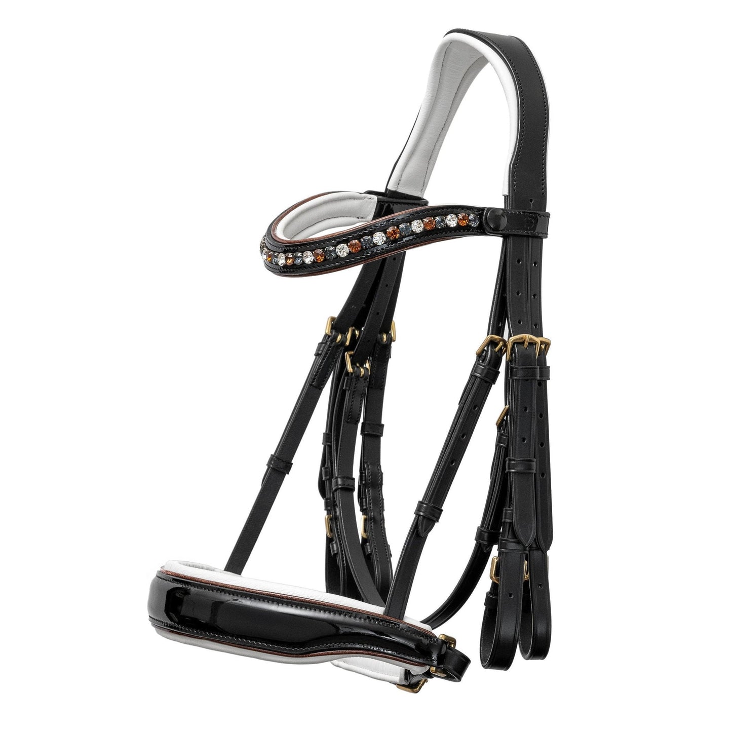 Halter Ego® The Taos Black Patent Double