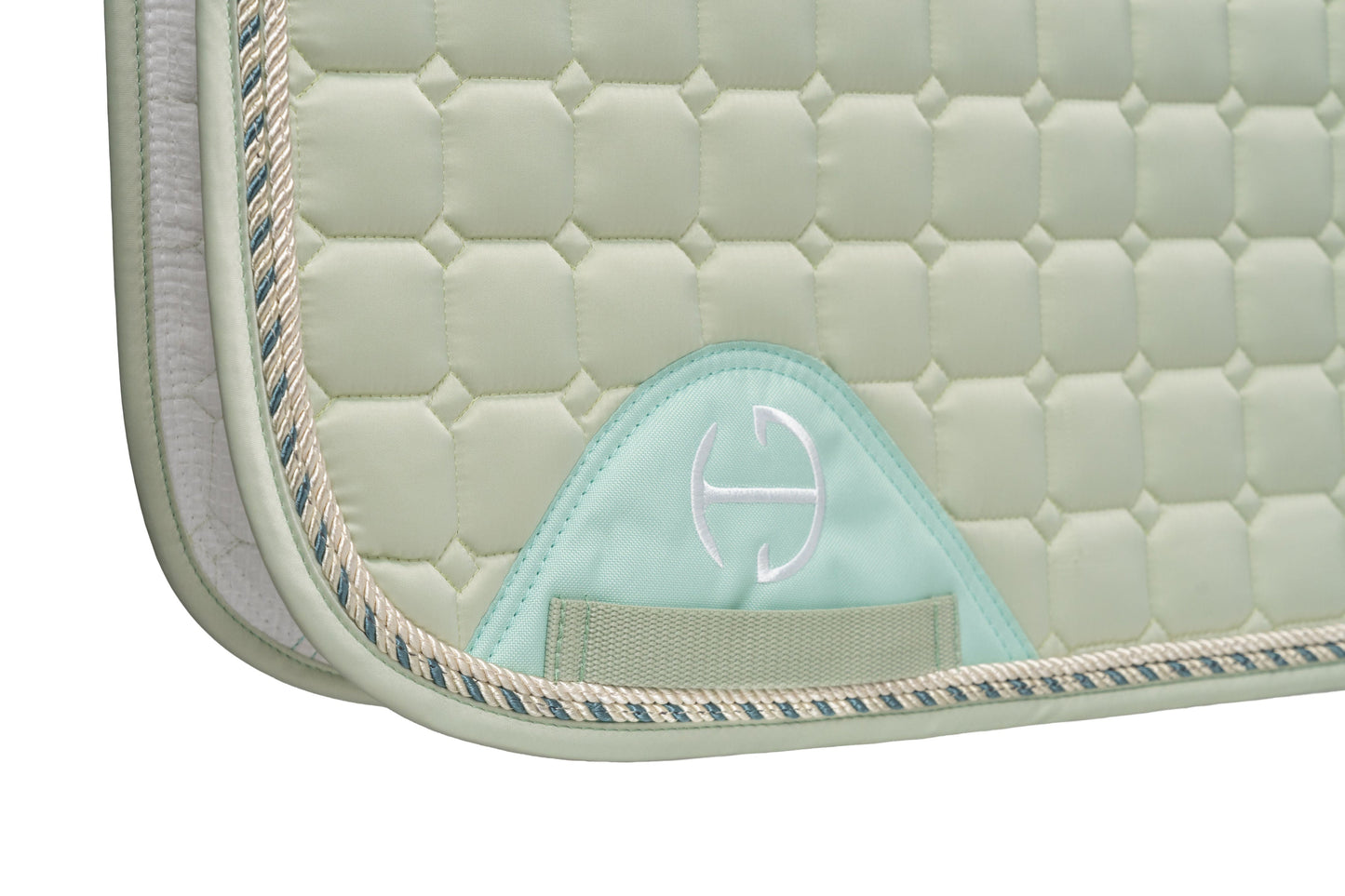Halter Ego® Satin Classic Dressage Saddle Pad - Mint Sorbet
