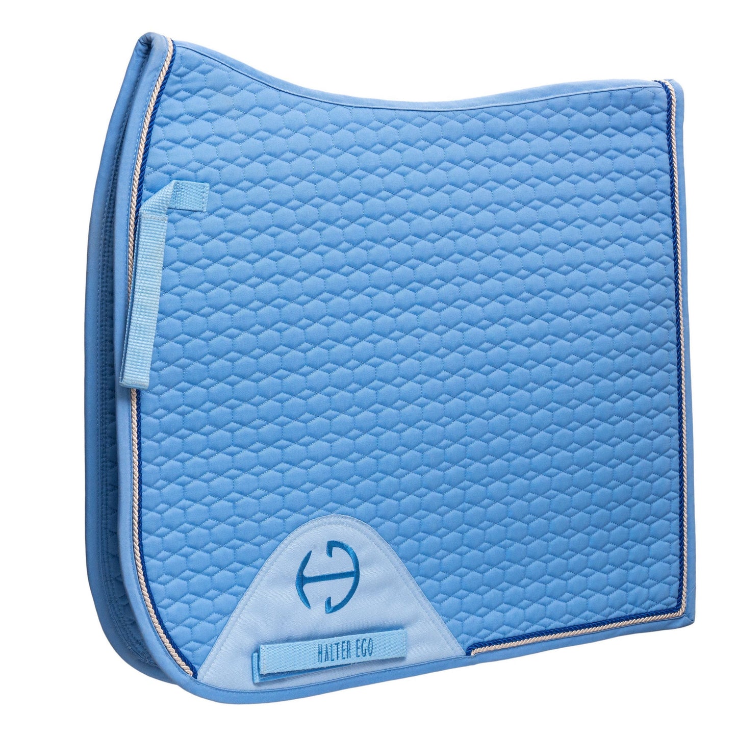 Halter Ego - European Cotton Dressage Saddle Pad - Sky Blue