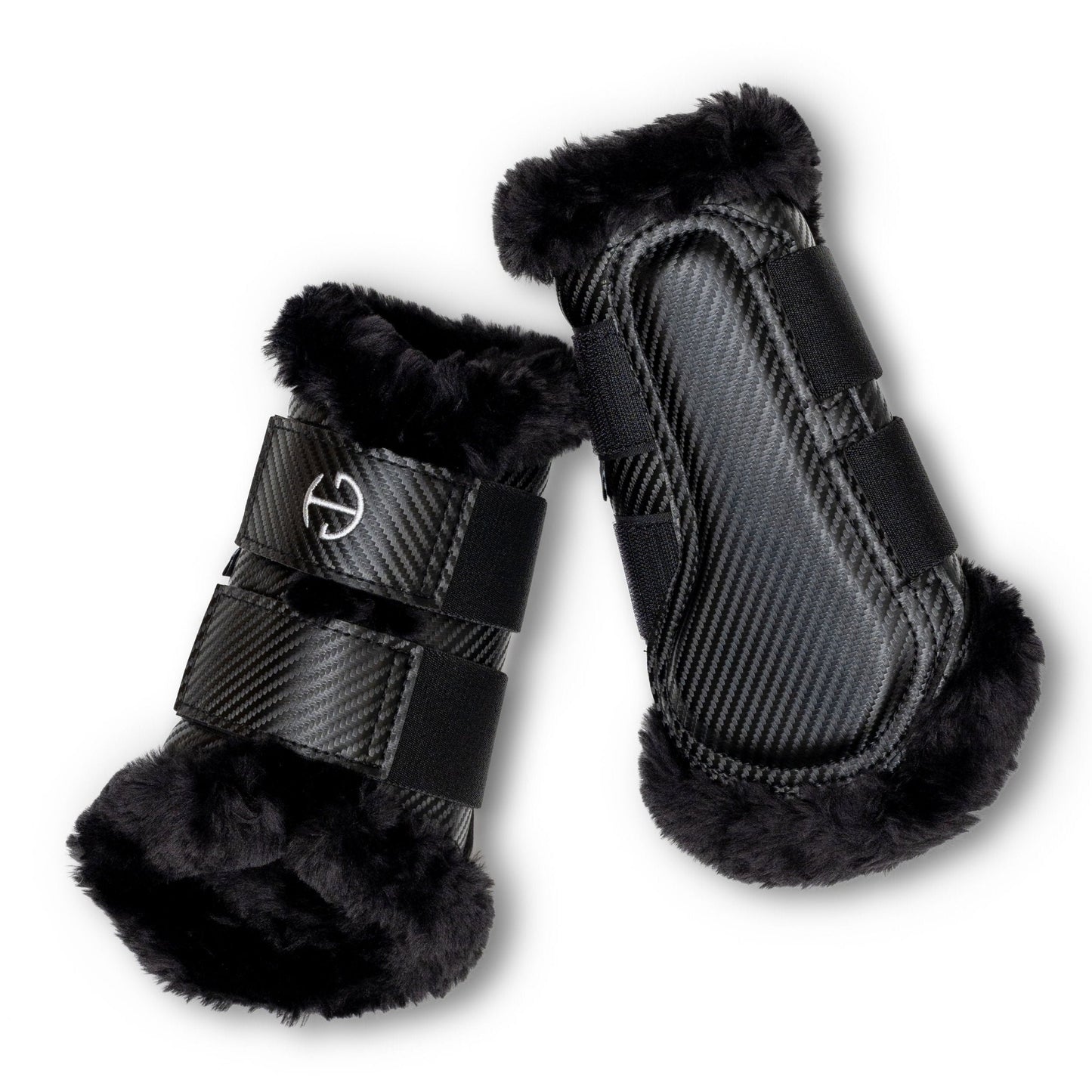Halter Ego® Carbon Tech Collection Brushing Boots - Black