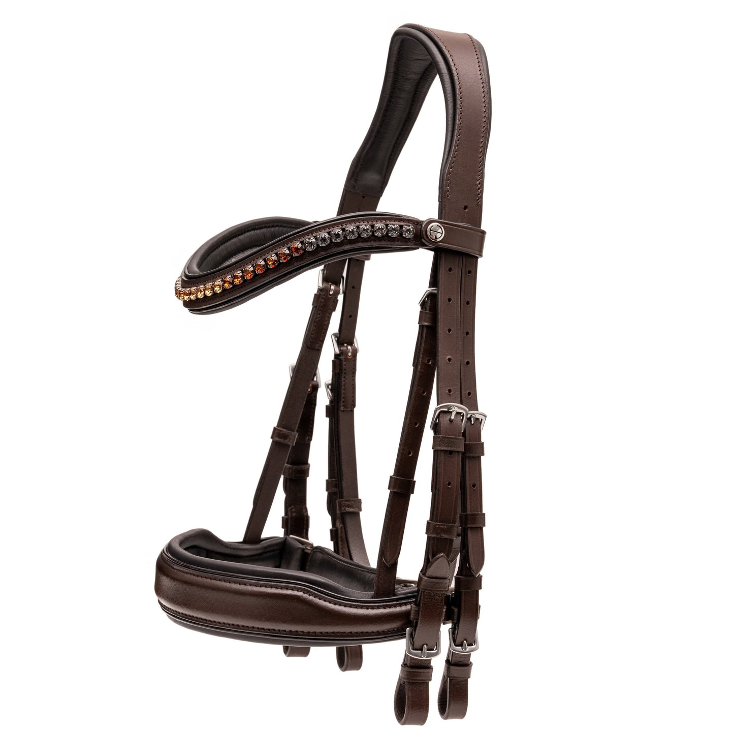 Halter Ego® The Sarah - Maple Brown Leather Double