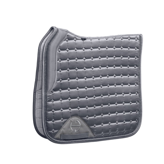 Halter Ego - Satin Classic Dressage Saddle Pad (Cob) - Platinum