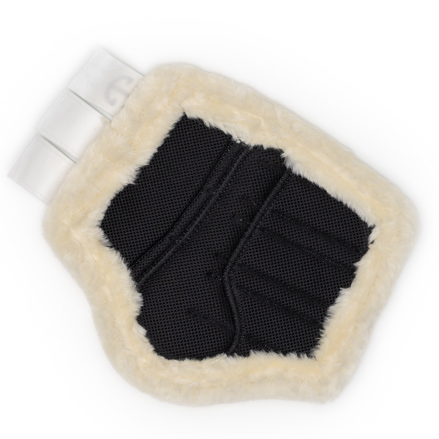 Halter Ego® Carbon Tech Collection MESH LINED Brushing Boots - White / Natural