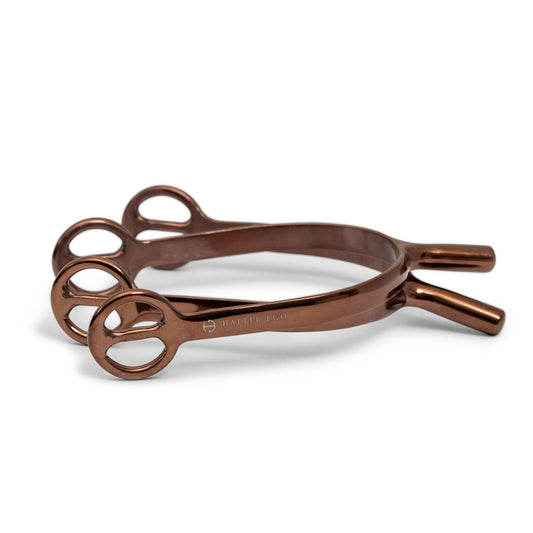 Halter Ego® Metallic Bronze Spurs - Long Shank