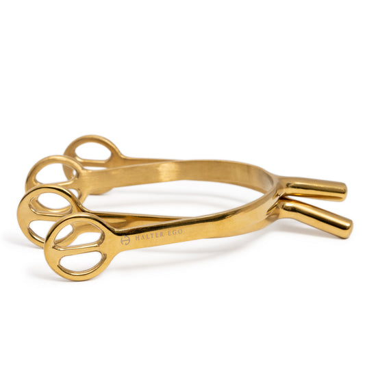 Halter Ego®  Gold Long Shank Spurs