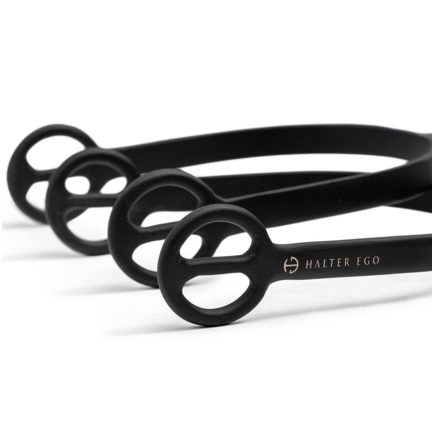 Halter Ego® Matte Black Spurs - Long Shank