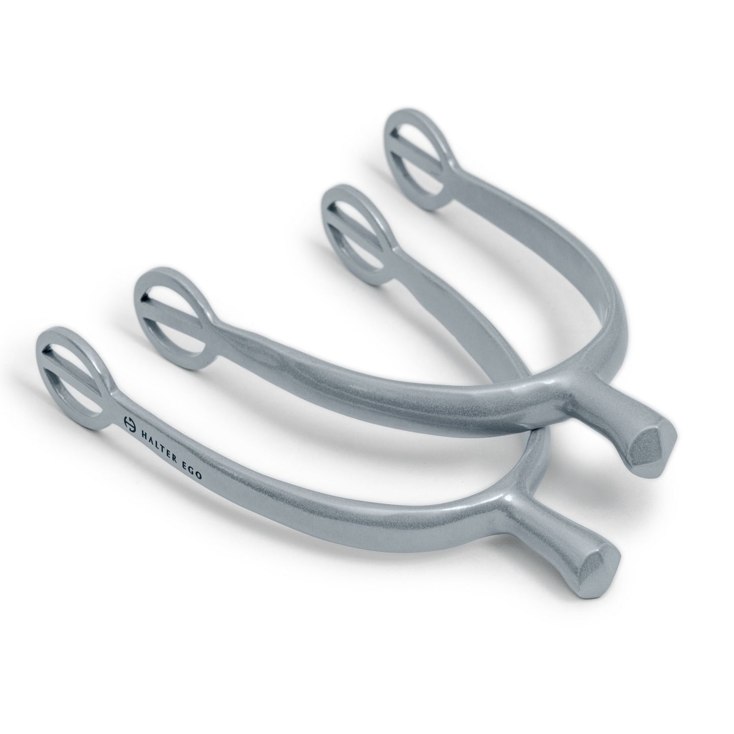 Halter Ego® Antique Silver Spurs with 3D Shank