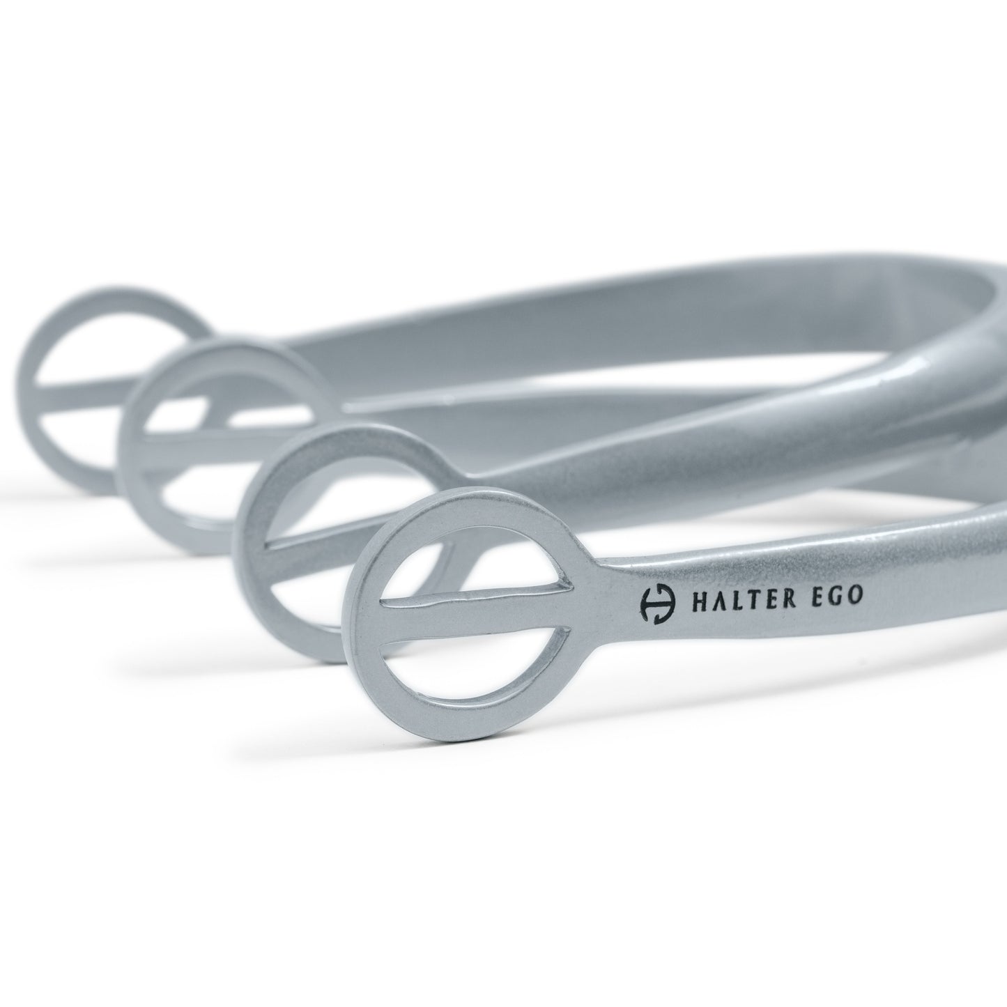 Halter Ego® Antique Silver Spurs with 3D Shank