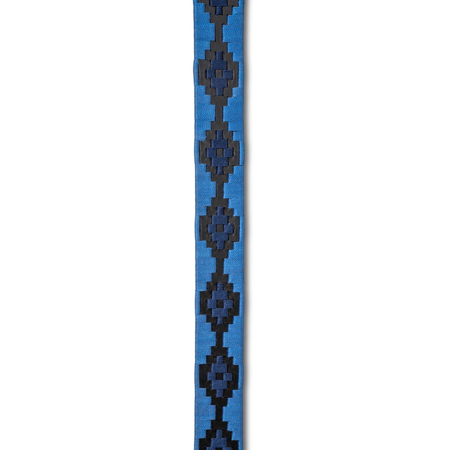 Halter Ego® Azul Nocturno - Midnight  & Sky Blue Black Leather Polo Belt