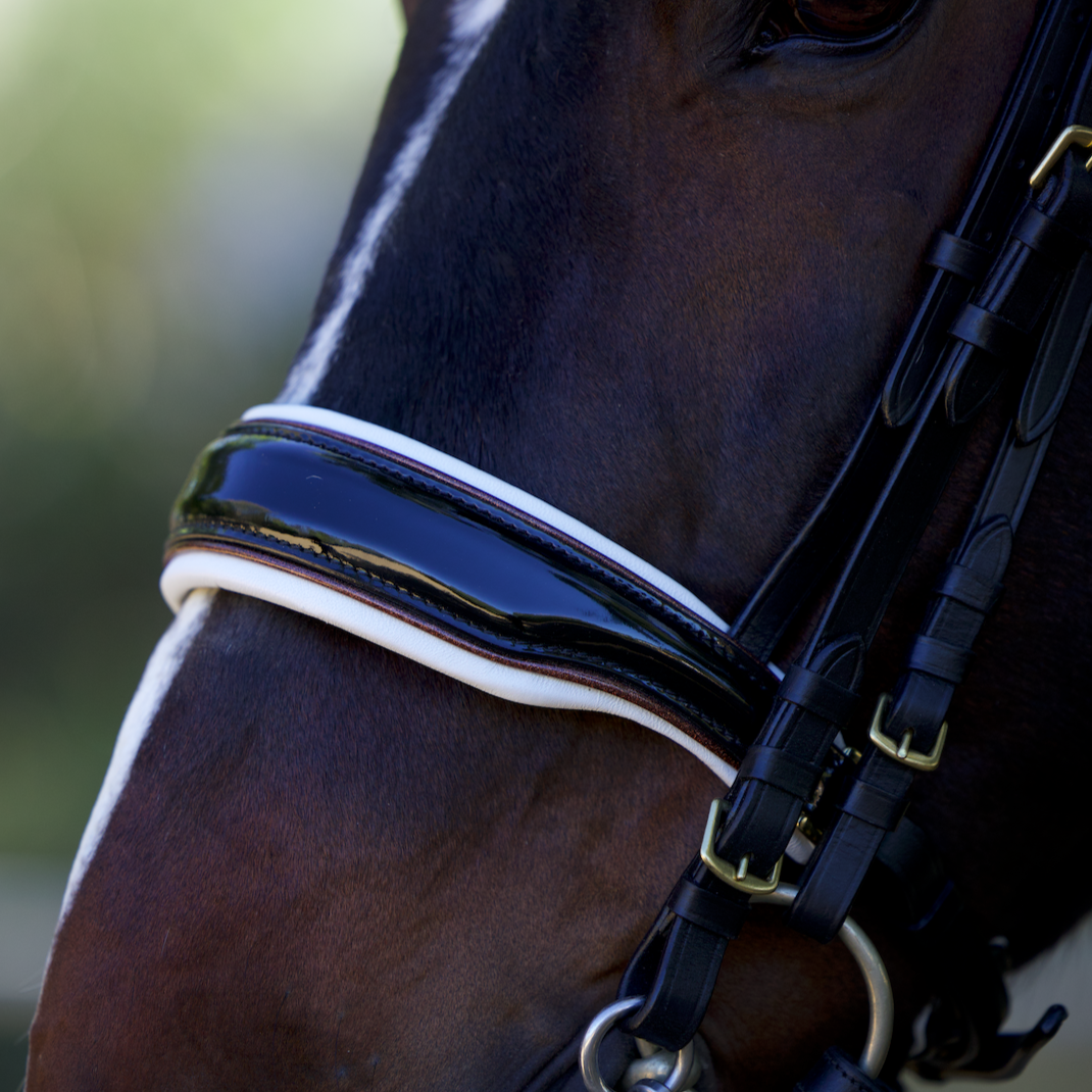 Halter Ego® The Taos Black Patent Double