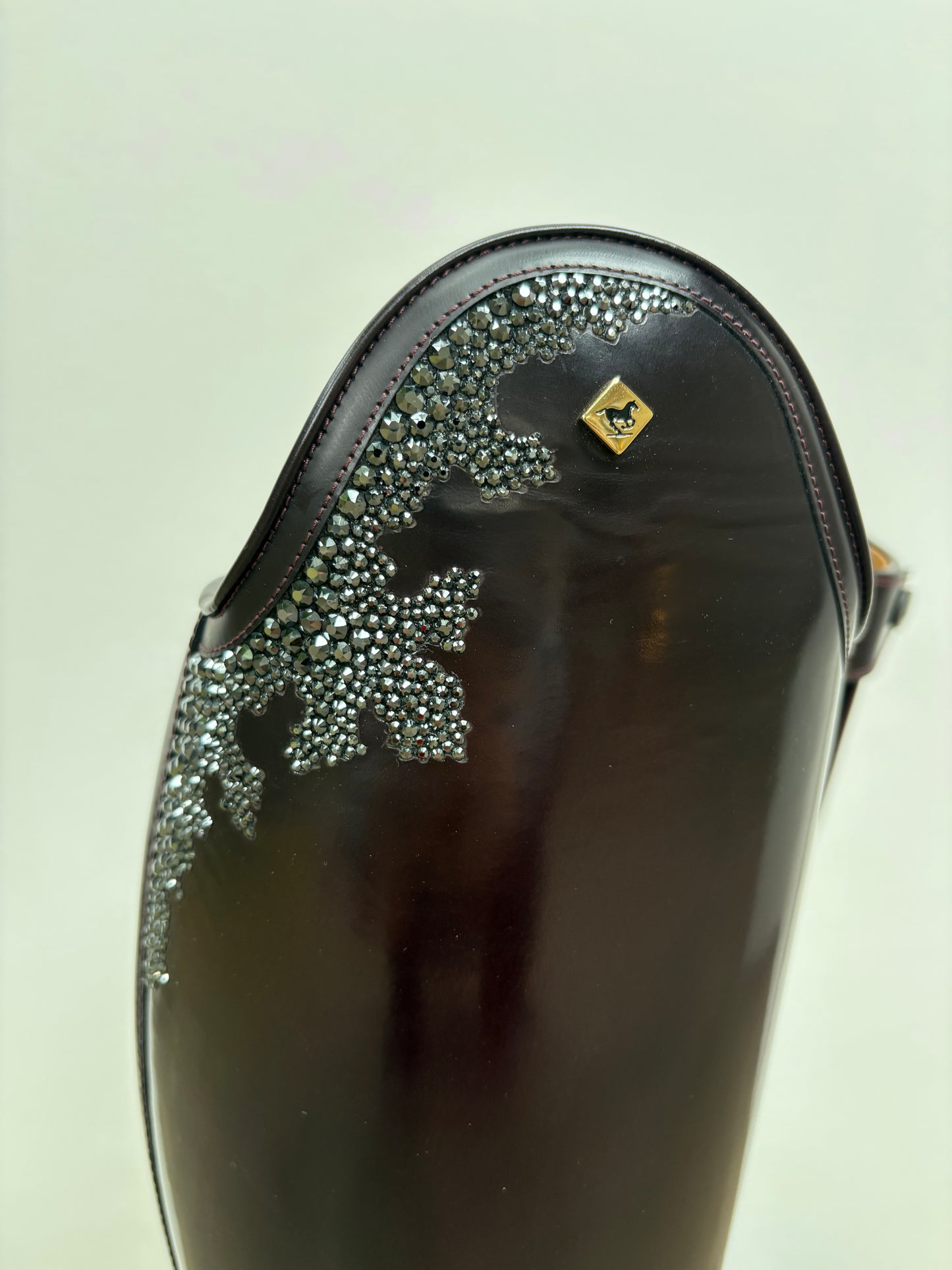 Size: 41 MA L 38.5/48  - DeNiro Bellini in Brushed Burgundy w/Hematite Stones - Demo