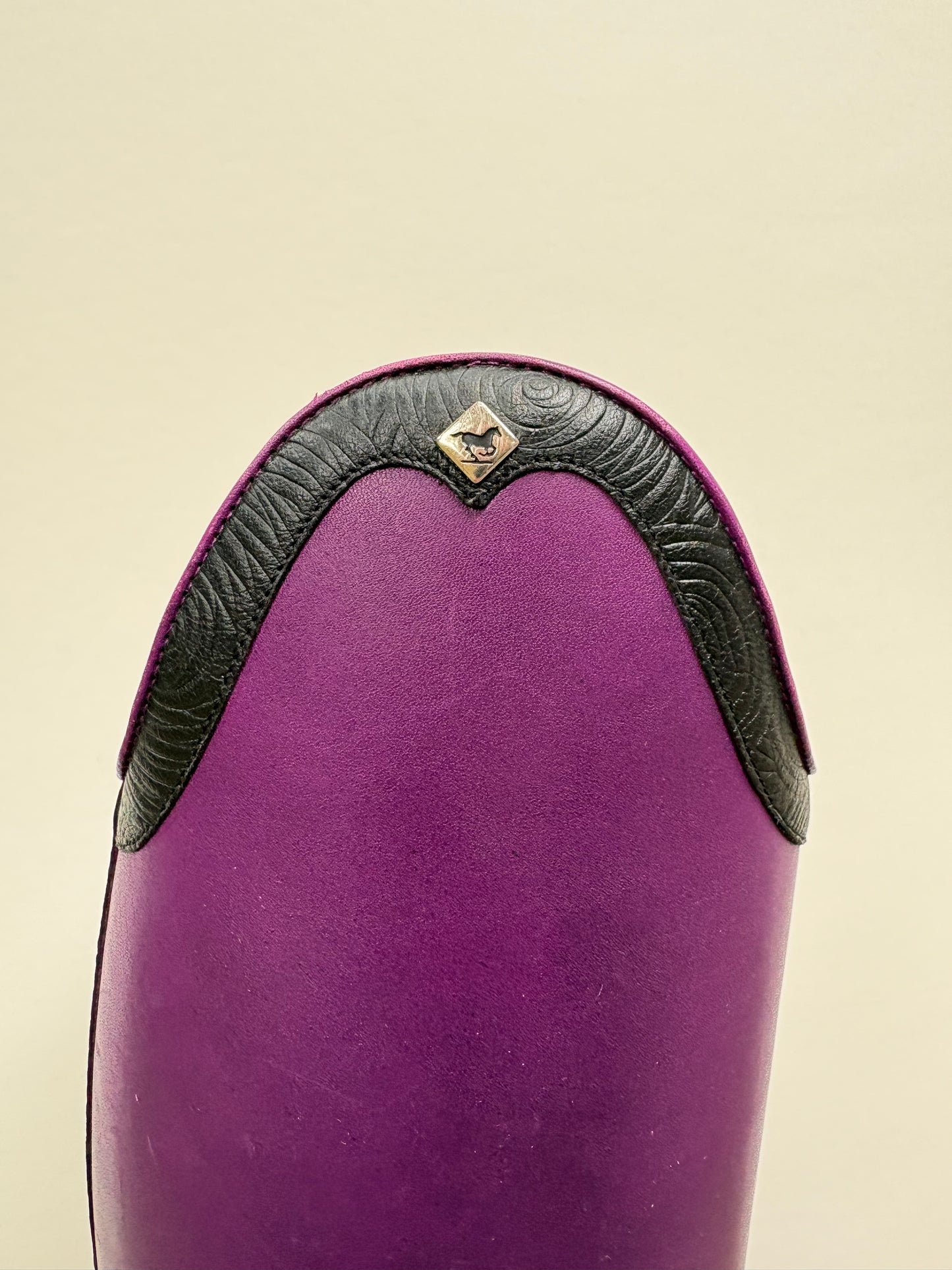 Size: 39 38/48.5  - DeNiro Bellini in WRAT Purple w/ Rosetto Black Top Rondine - Demo