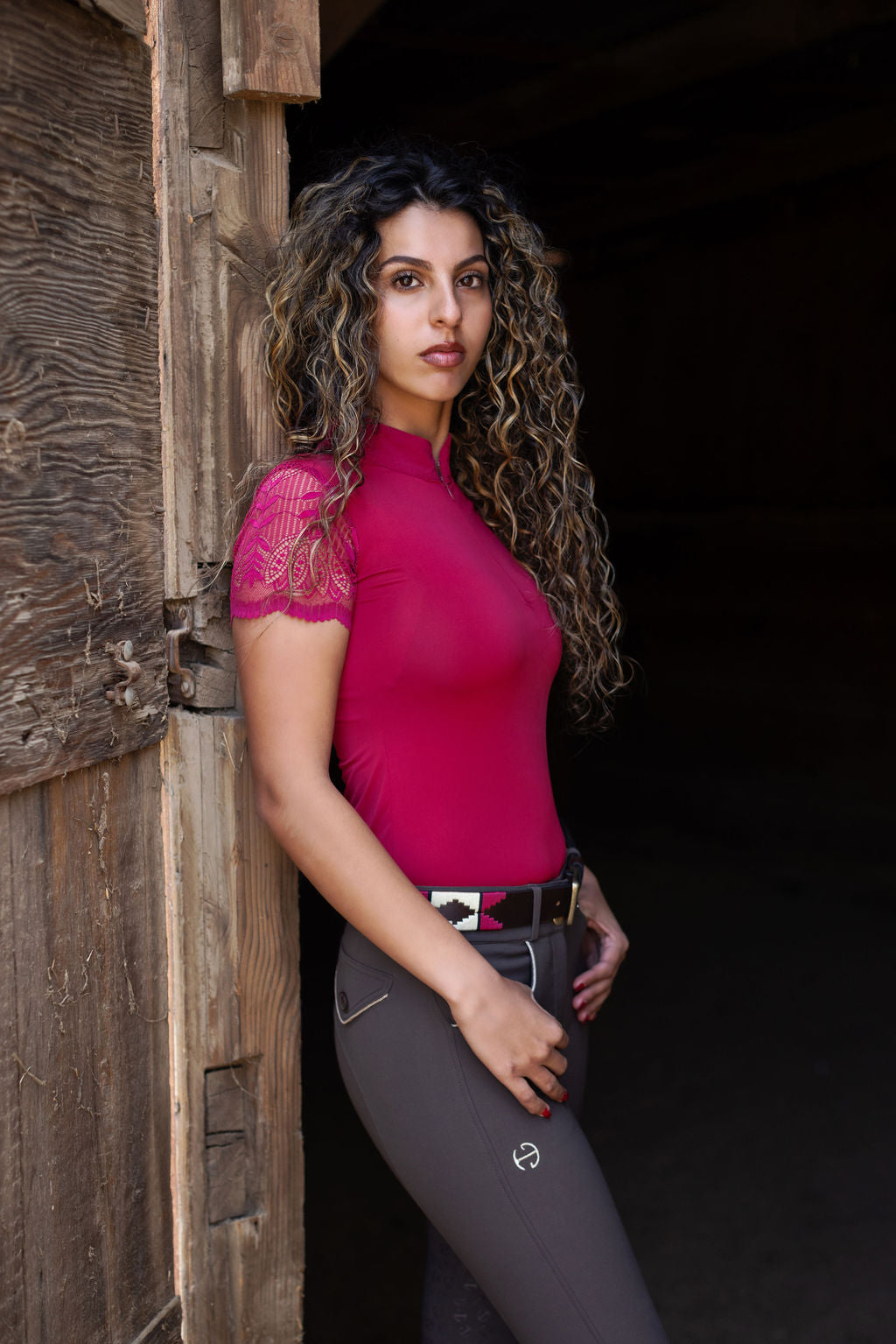 Halter Ego® Evolution Knee Patch Breeches - Demitasse