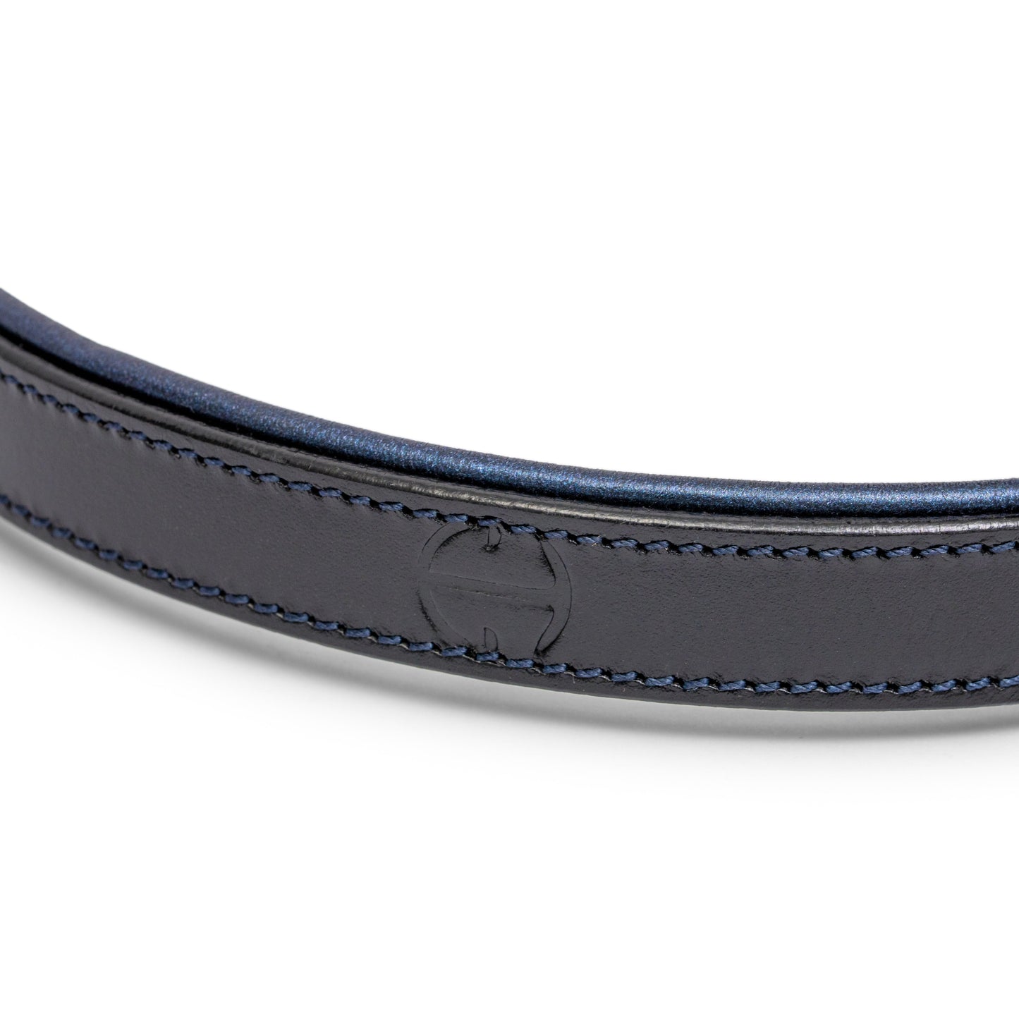 Halter Ego - Revolution Blue Patent Leather Dog Leash