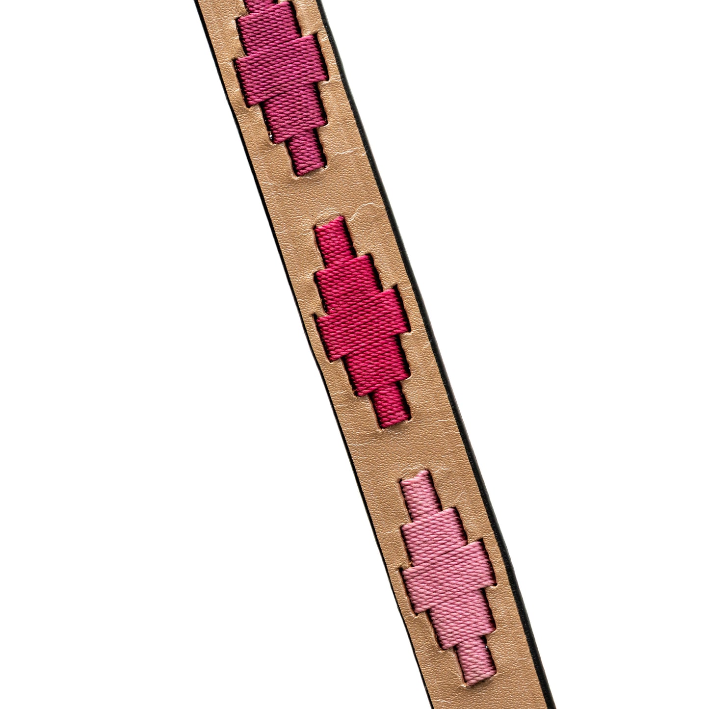 Halter Ego - Rosé Lumière Leather Dog Leash