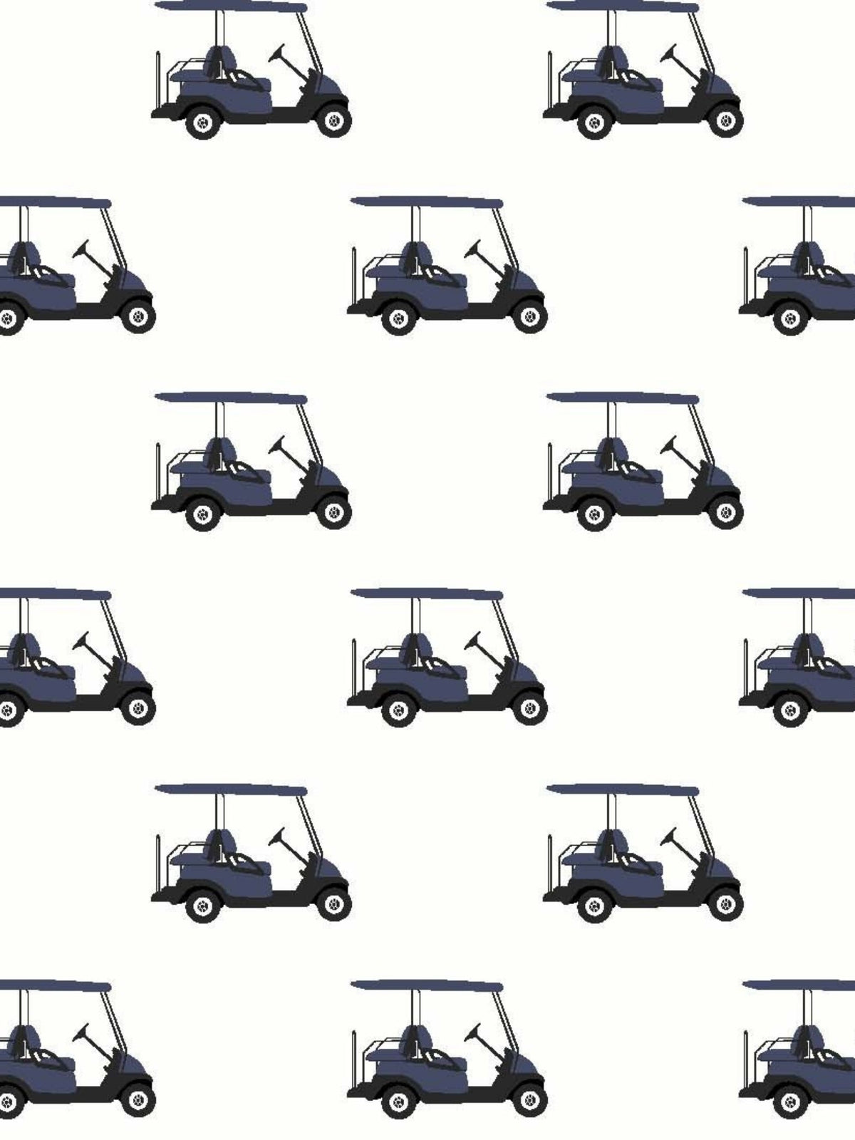Essex Classics - Ladies "Luna II" Marine Blue with Golf Carts Long Sleeve Performance Show Shirt