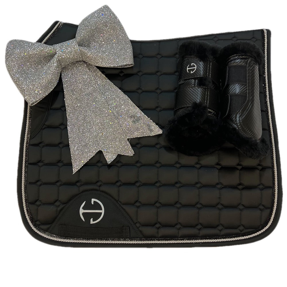 Halter Ego® Carbon Tech Collection Brushing Boots - Black